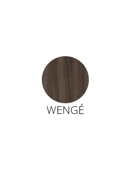 Trolley gueridon two floors Walnut or Wengè - No. 2 floors - cm 70 x 50 x 78h