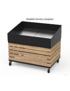 Espositore ortofrutta - Struttura base - Tubolare quadro...