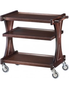 Wooden service trolley - Multilayer wood frame - 3... 2