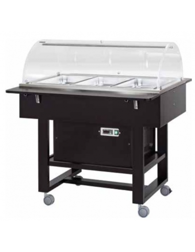 Carro refrigerado - De madera contrachapada -...