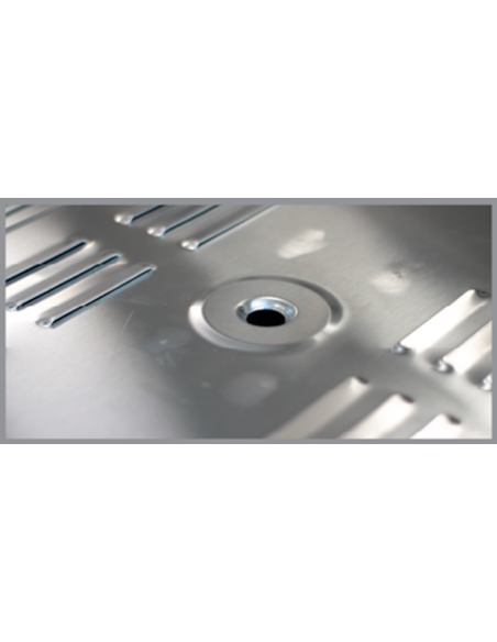 Termovetrina da banco - Mod. TB50 - Temperatura +30°/+90°C - Vetri dritti - Cm 50 x 35 x 45 h