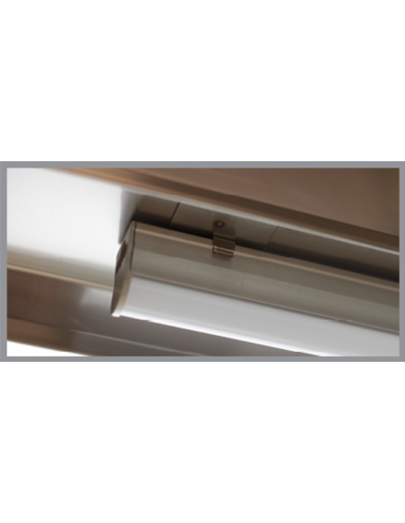 Termovetrina da banco - Mod. TB65 - Temperatura +30°/+90°C - Vetri dritti - Cm 65 x 40 x 45 h
