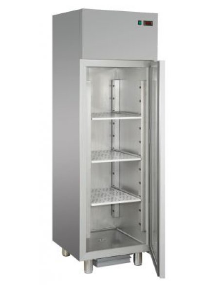 Armadio refrigerato - Litri 400 - Temp.  0°+8°C - Refrigerazione ventilata -  Cm 62 x 67 x 196 h