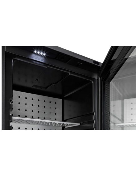 Minibar - Puerta de cristal - Empotrable o independiente - Capacidad 40 litros - 40 x 48 x 56h cm