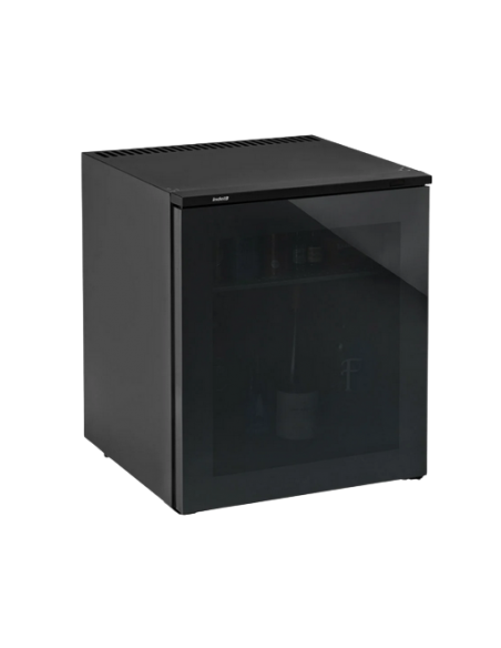 Minibar - Puerta de cristal - Empotrable o independiente - Capacidad 60 litros - 50 x 50 x 57h cm