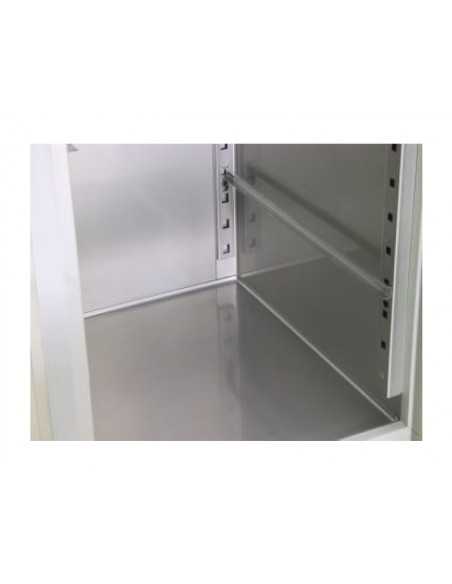 Armadio refrigerato - Per pesce - Capacità Lt. 400 - Temp. -5° / +8°C - 6 contenitori - Cm 62 x 67 x 196 h
