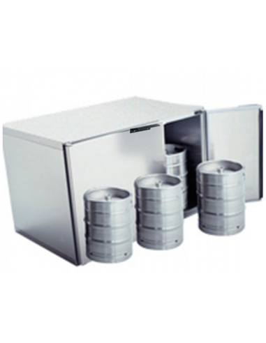Beer kegs cooler - N. 6x 50 liters - Stainless...