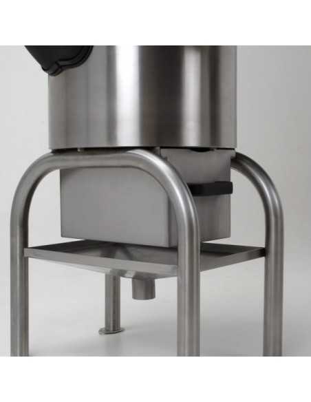 Limpiavasos - Con cajón - Capacidad Kg 18 - Producción horaria Kg 250 - Energía Kw 0.65 - Monofásico - Cm 53 x 66 x 120 h