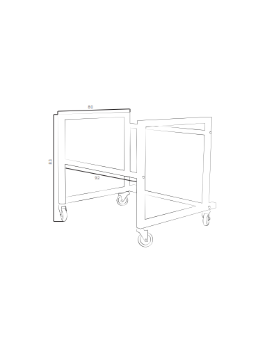 Baguette moulder - Two cylinders - Capacity...