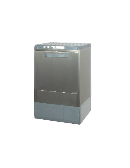 Glasswasher - Square basket 40 x 40 cm - Usable height 29 cm - Cycle duration 120 sec - 47.5 x 50.5 x 71.9h cm