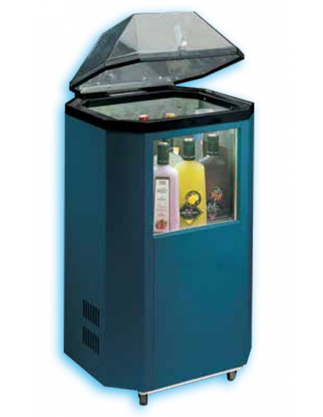 Refrigeratore per bevande alcoliche - Temp. 0°/-18°C - Statico - Vasca litri 45 - Monofase - cm 50 x 40 x 86.5 h