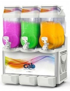 Multifunction slush machine - Capacity lt 12 + 12 +12 -...