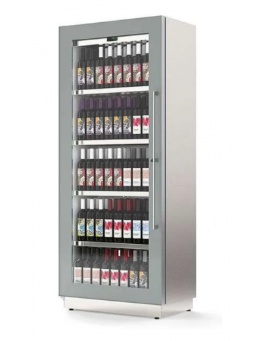 Vetrina vini - Statica - Temperatura +4+18°C -...