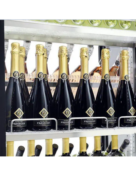 Vetrina vini - Ventilata - Temperatura +4+18°C - Capacità 181lt - Monofacciale - cm 84 x 64 x 88 h