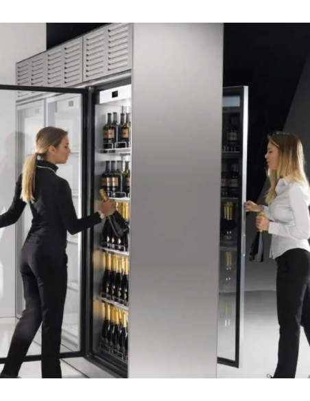 Wine glass - Ventilated - Temperature +4+18°C - Capacity 517 lt - Double-sided - cm 84 x 62.5 x 165 h