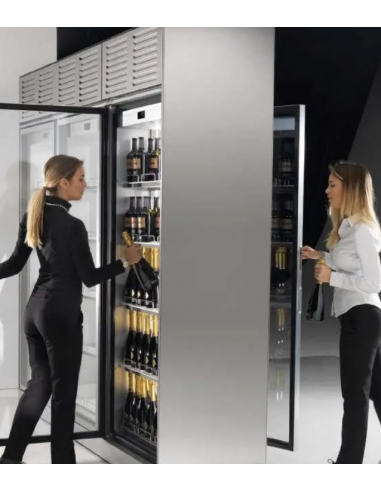 Vetrina vini - Ventilata - Temperatura +4+18°C...