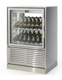 Vitrina de vinos - Ventilado - Temperatura +4+18°C -...