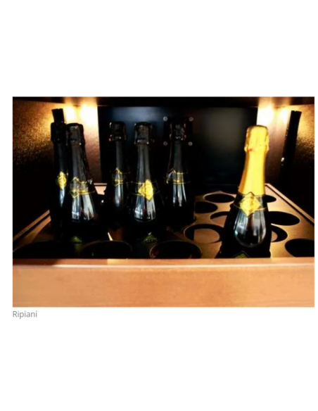 Vetrina vini - Refrigerazione Ventilata - Temperatura +4+18°C - cm 82 x 55.6 x 196.6 h