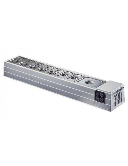 Vitrina para ingredientes - cm 183 x 33 x 23 h