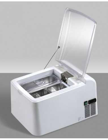 Ice cream display - Max capacity 4 tanks -...