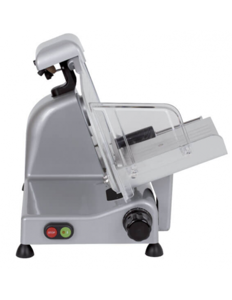 Affettatrice professionale - Lama ø 220 mm - Capacità  di taglio 210 x 135 (±5) mm - Monofase V230 - cm 53 x 44.2 x 35.5 h