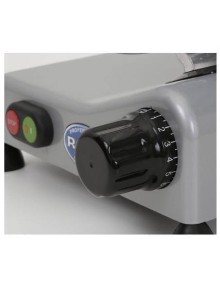 Professional slicer - Blade ø 275 mm - Cutting capacity 225 x 180 (±5) mm - Single phase V230 - cm 53 x 45 x 39 h