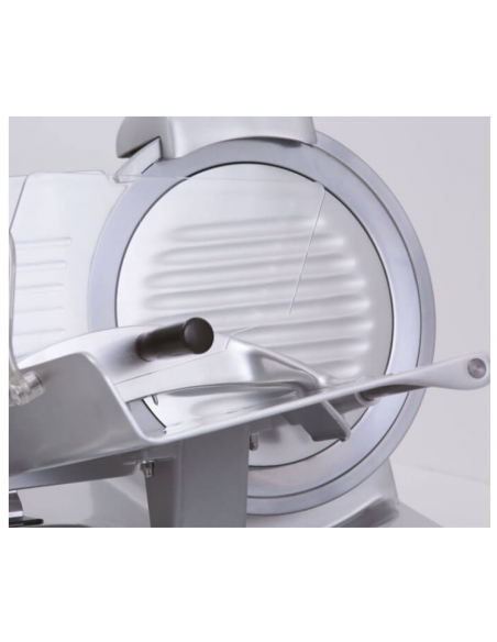 Affettatrice professionale - Lama ø 300 mm - Capacità  di taglio 210 x 205 (±5) mm - Monofase V230 - cm 55 x 45 x 41 h