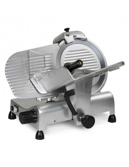 Affettatrice professionale - Lama ø 300 mm - Capacità  di taglio 245 x 195 (±5) mm - Monofase V230 - cm 57 x 48 x 52 h