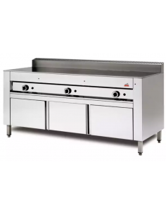 Gas small cooker - Compartment with doors - Hob cm...