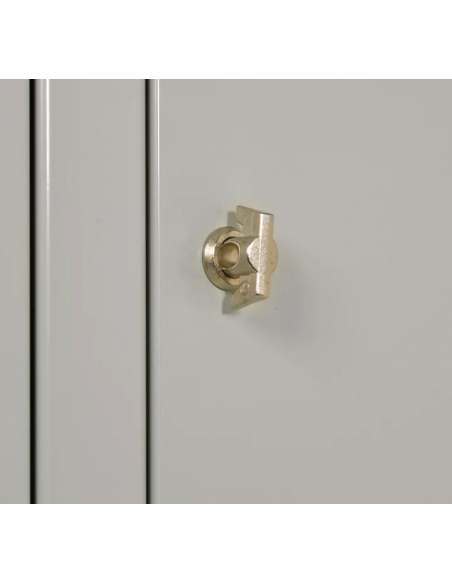 Locker - Monobloc structure - Removable partition - N.2 seats - cm 70 x 35 x 180 h