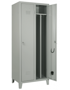 Locker - Monobloc structure - Removable partition - N.2...