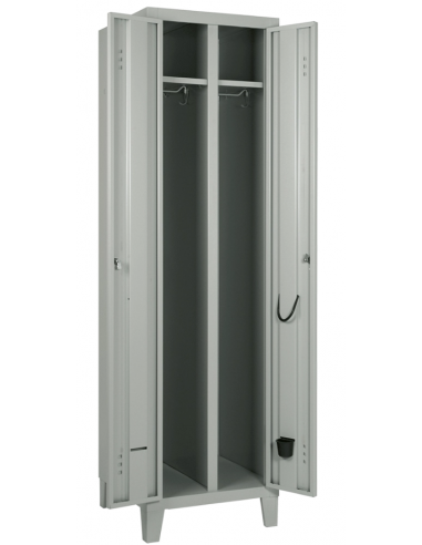 Locker - Monobloc structure - N.2 places - cm...