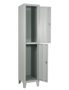 Armadio spogliatoio - Struttura monoblocco - N.2 vani -...