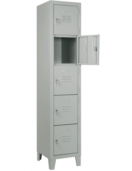 Filing cabinet - Monobloc structure - N.5 compartments - cm 37 x 35 x 180 h