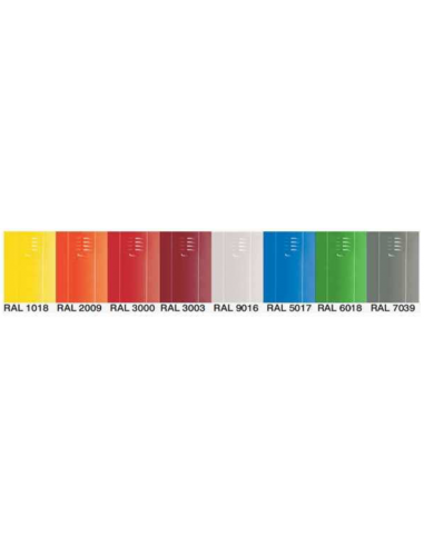 Stacked lockers - 8 doors - Steel sheet...