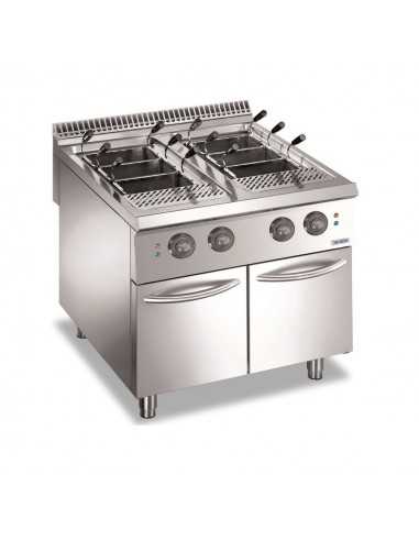 Cuocipasta elettrico lettrico - N. 2 vasche -...