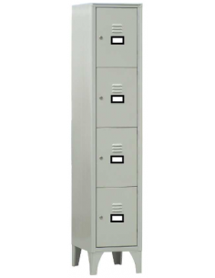 Filing cabinets - 4 compartments - Steel sheet structure...