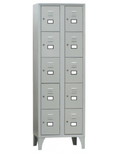 Filing cabinets - 10 compartments - Steel sheet structure...