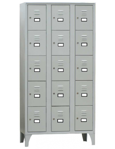 Filing cabinets - 15 compartments - Steel sheet...
