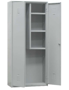 Armadio porta scope - Tramezza parziale 3 ripiani -...