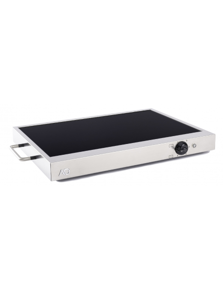Plancha eléctrica de vitrocerámica con tapa lisa 48,7 x 31,7 cm