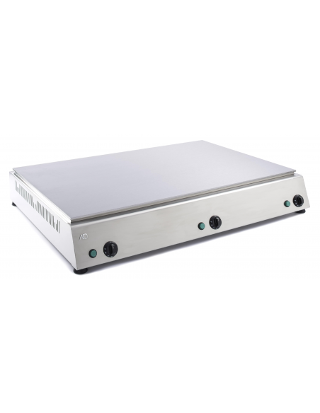 Cocina Piadina - Encimera - Acero inoxidable AISI 430 - Para 6 piadinas Ø cm 30 - cm 107 x 80 x 15h