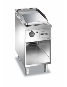 Fry top - Gas - Chrome smooth plate - Power gas kW 7 -... 2