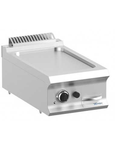 Fry top - Gas - Chrome smooth plate - Power gas...