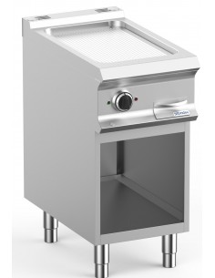 Fry top - electric - Chrome striped plate - Power kW 5 -...