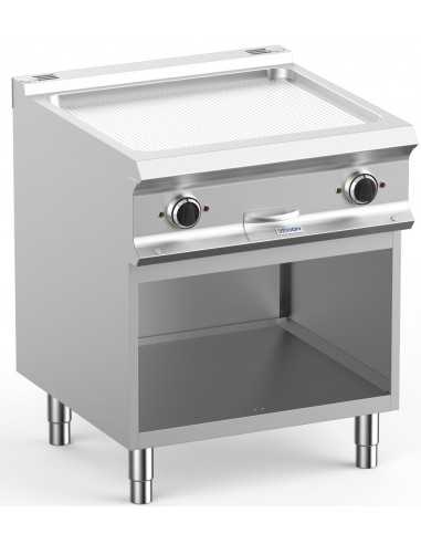 Fry top - electric - Straight plate - Power kW...