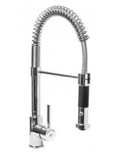 Miscelatore mono foro - Canna girevole - Doccia dual jet...