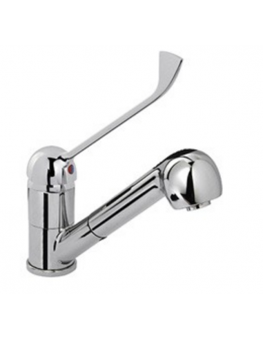 Tap single hole - Chromium Clinical Lever -...