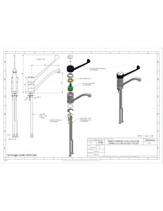 Grifo ánima única - palanca clínica de plástico - cañón... 2