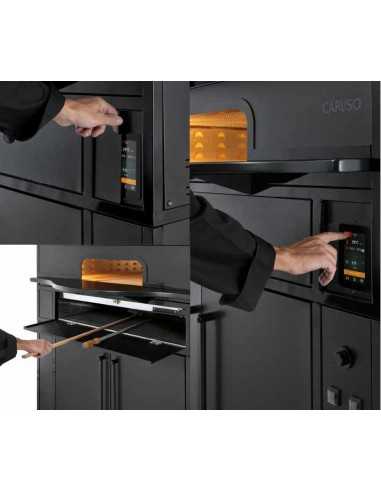 Forno pizza elettrico per 9 pizze - Cappa e cella lievitazione